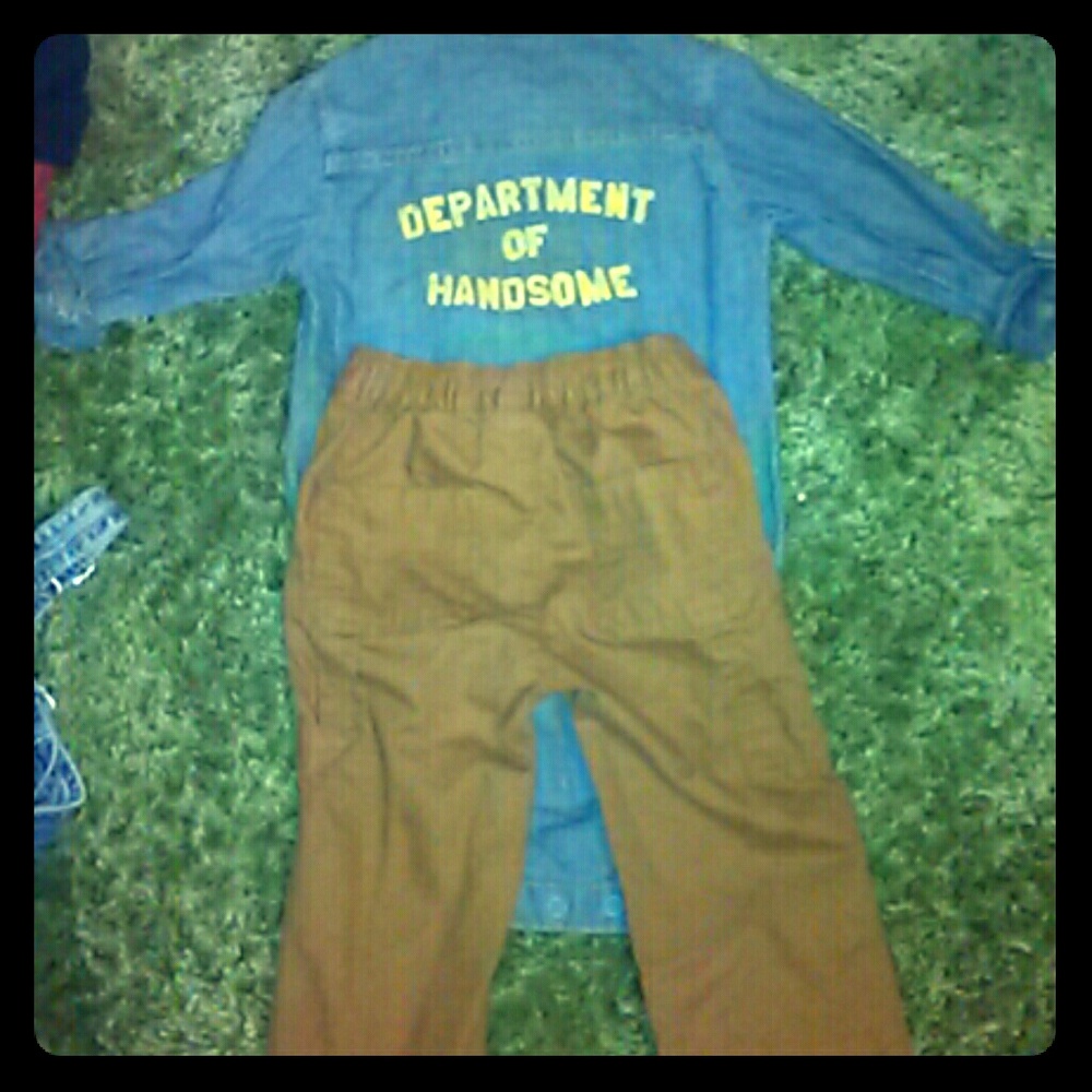 Department of handsome outfit